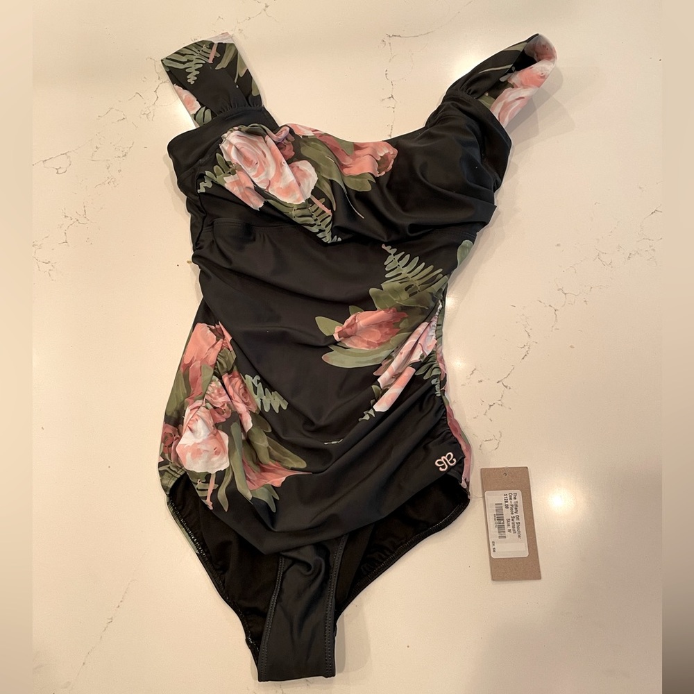 NWT The Tiffany Off The Shoulder One Piece - Size Medium